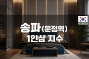송파 - 1인샵 지수